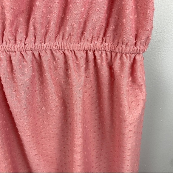 LANE Bryant Peony Swing Flutter-Sleeve Clip Dot Babydoll Top Size 14/16 - Picture 11 of 13